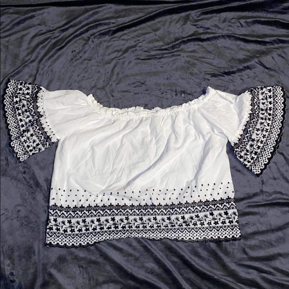Charlotte Russe Off The Shoulder Top